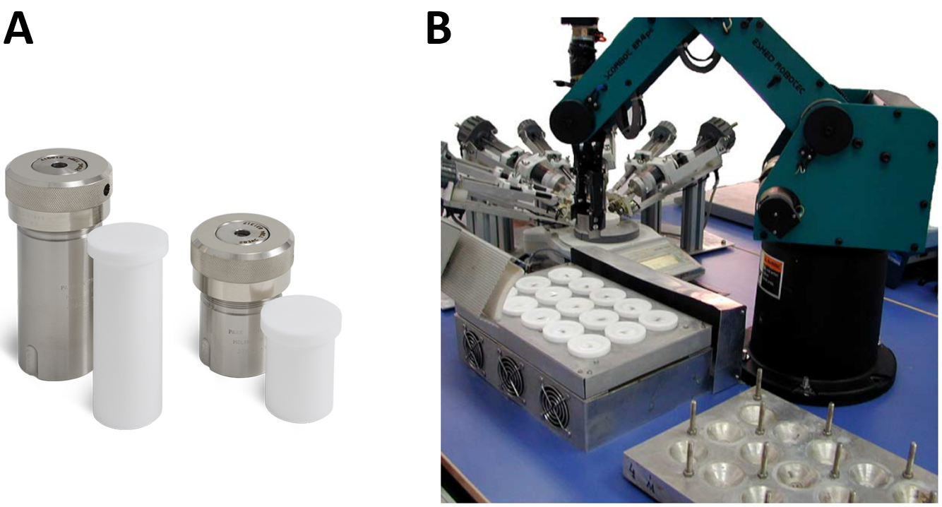 Zeolite synthesis equipment